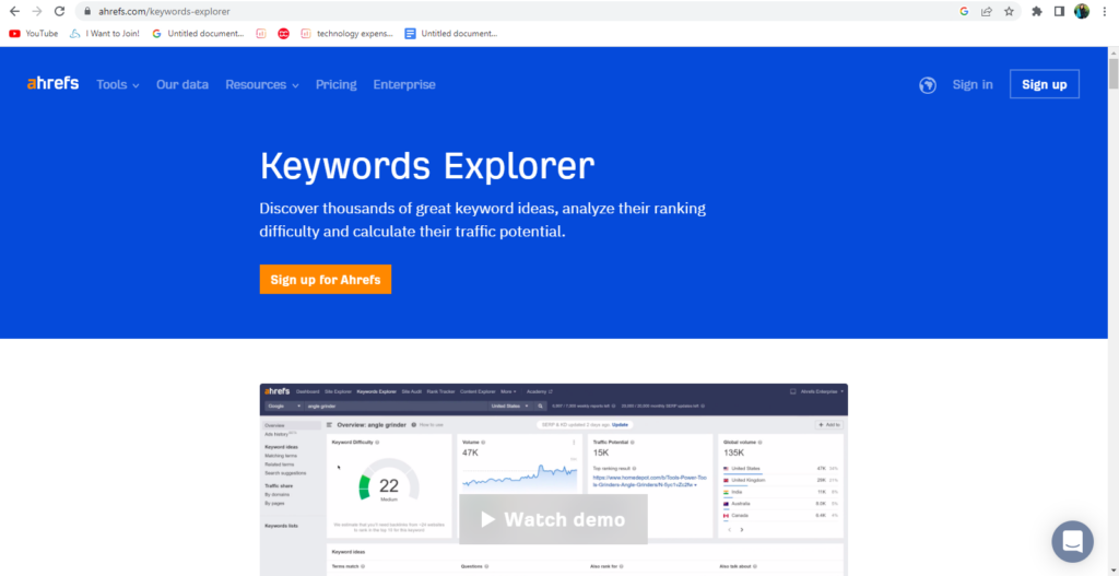 Keyword Clustering Tools Ahrefs Keywords Explorer