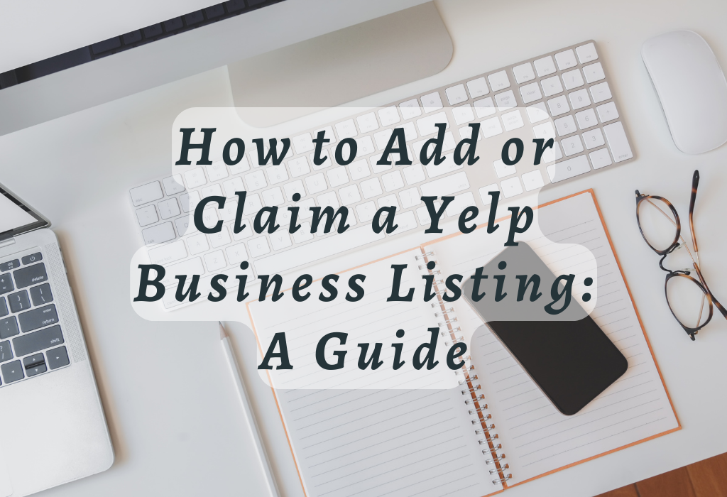 Claim a Yelp Business Listing