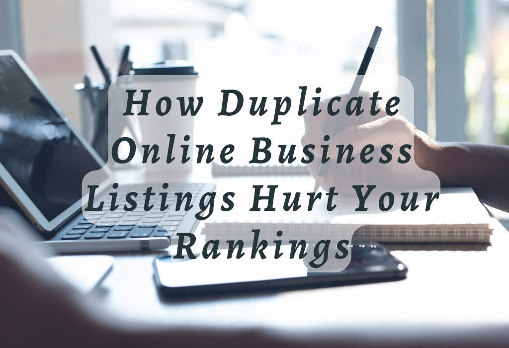 Duplicate Online Business Listings
