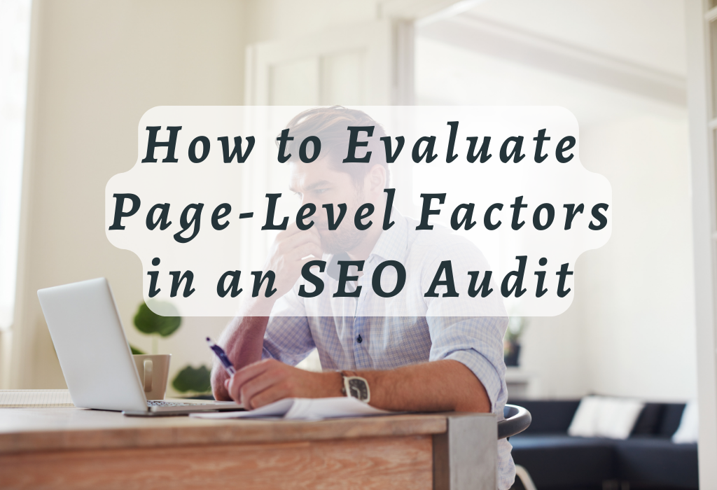 Evaluate Page-Level Factors